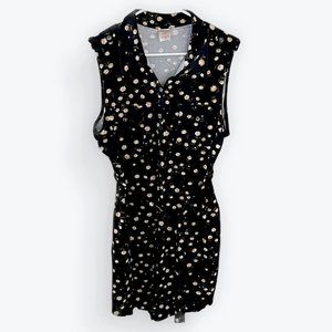 NoBo SunFlower Button Up Dress